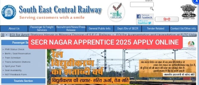 SECR Nagpur Apprentice 2025