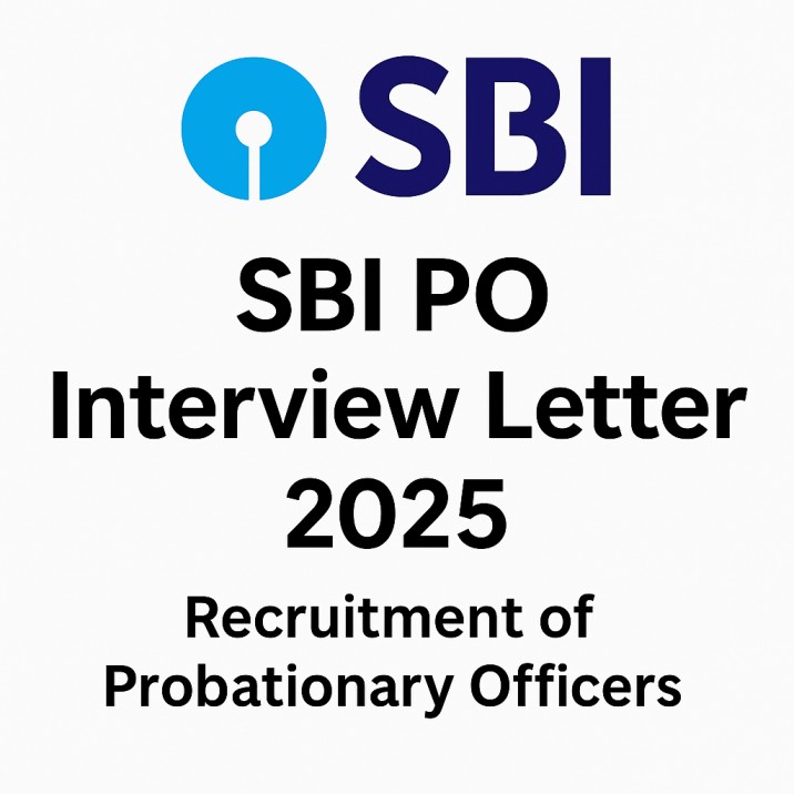 Sbi po interview letter 2025