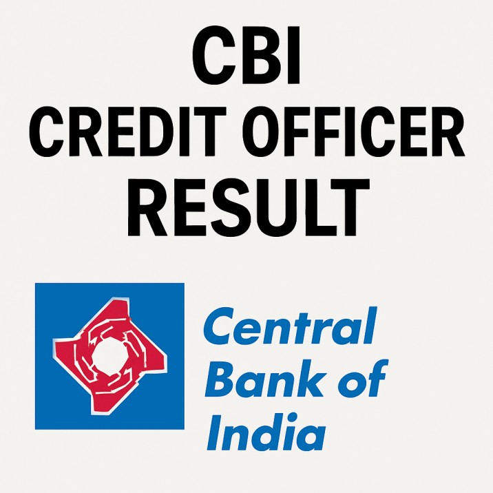 Central Bank Credit Officer Result 2025