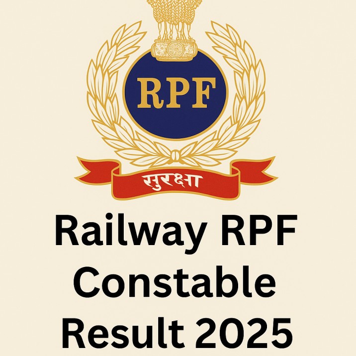 Railway RPF constable result 2025
