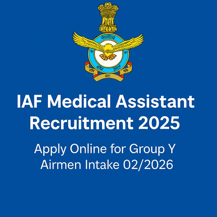 IAF Medical Assistant Recruitment 2025