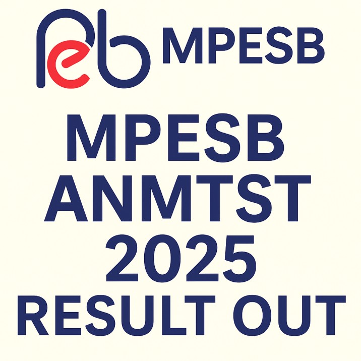 MPESB ANMTST 2025 Result Out – Check ANM Training Selection Test Result at esb.mp.gov.in