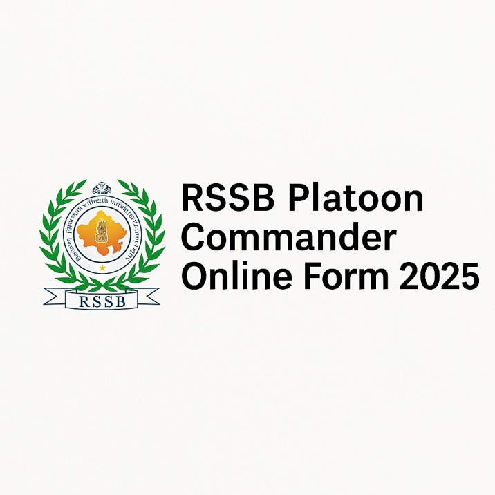 RSSB Platoon Commander Online Form 2025, Apply Now