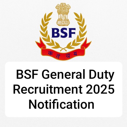 BSF GD Recruitment 2025 Notification PDF Out
