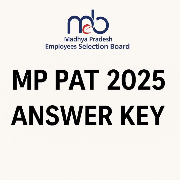 MP PAT 2025 Answer Key