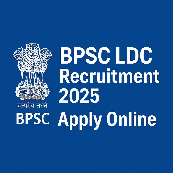 BPSC LDC Recruitment 2025, Apply Online