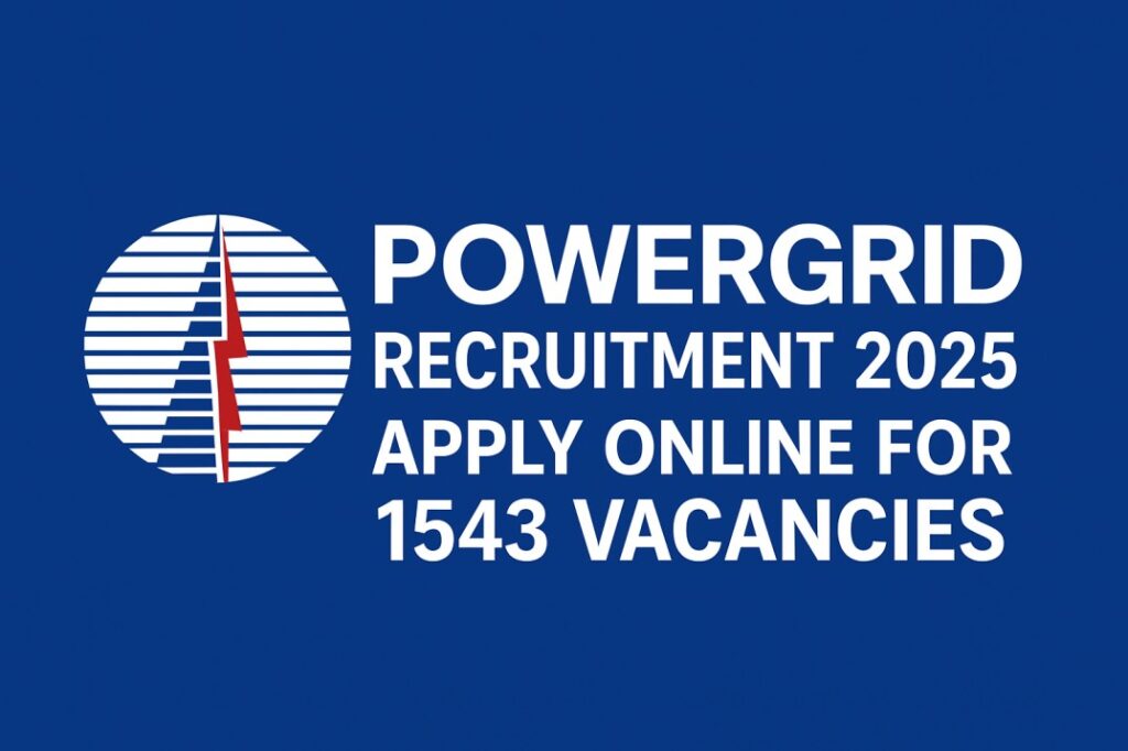 POWERGRID Recruitment 2025, Apply Online, Sarkari Naukri