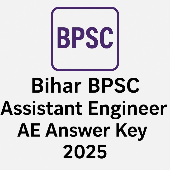 Bihar BPSC Assistant Engineer AE Answer Key 2025 | Download PDF & Raise Objection