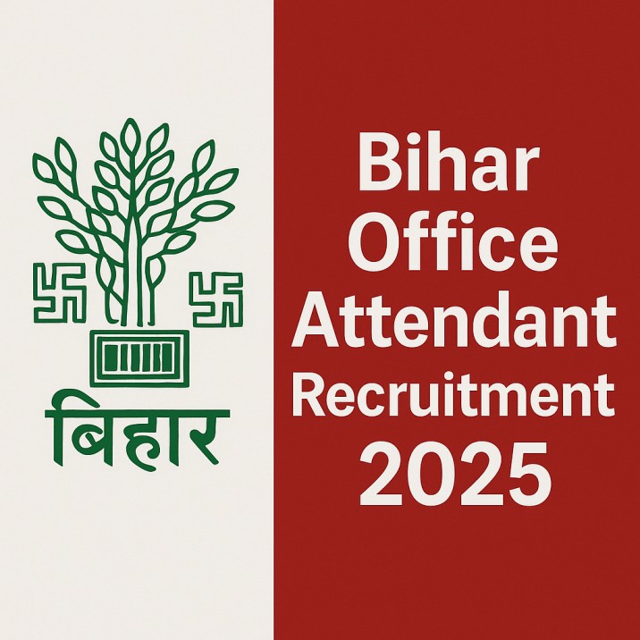 Bihar Office Attendant Recruitment 2025 – BSSC 3727 Post Online Application