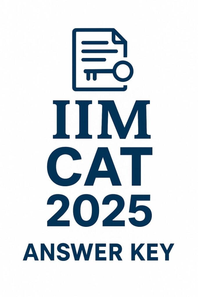 IIM CAT Answer Key 2025 – Download Response Sheet, Solutions & Objection Details