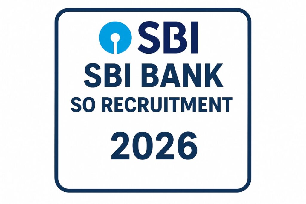 SBI Bank SO Recruitment 2026 – Apply Online for 996 Specialist Officer Posts, Eligibility & Notification