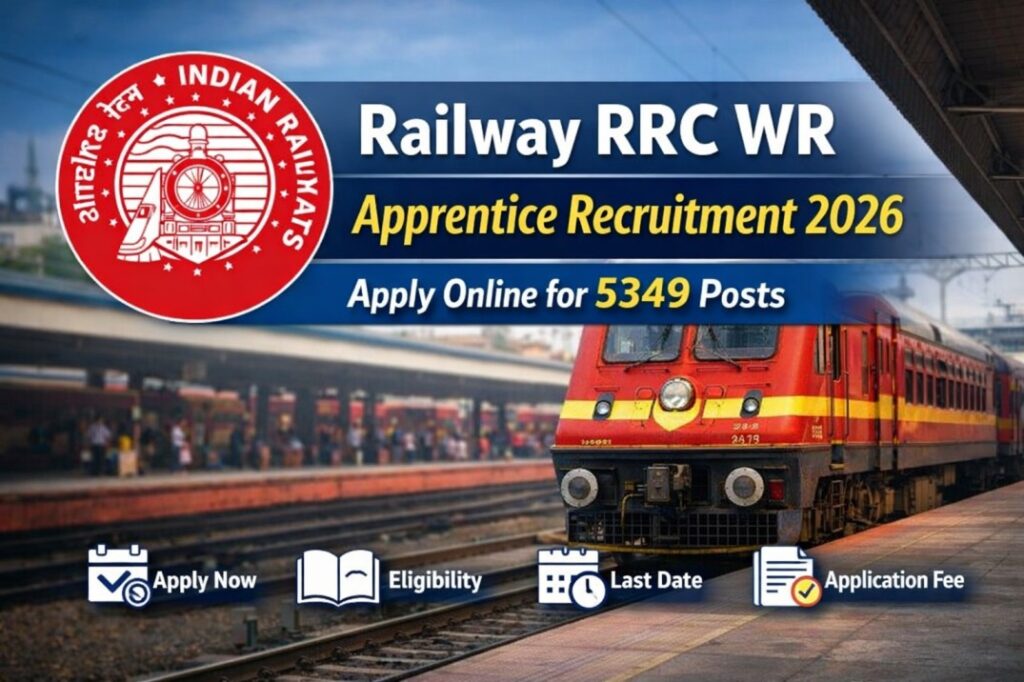 Railway RRC WR Apprentice Recruitment 2026, Sarkari Naukri Alert
