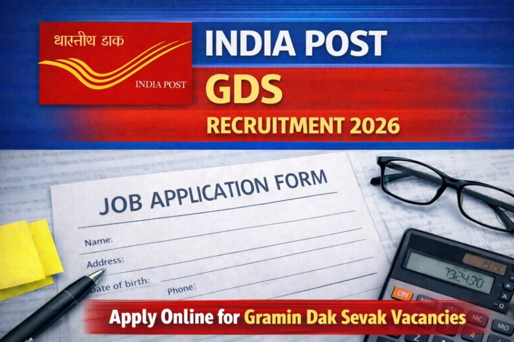 India Post GDS Recruitment 2026 – Apply Online for 28740 Posts Eligibility, Age, Fee