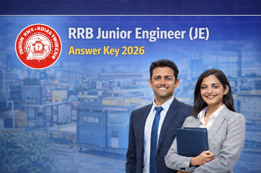 RRB Junior Engineer (JE) Answer Key 2026 – Download Set Wise PDF
