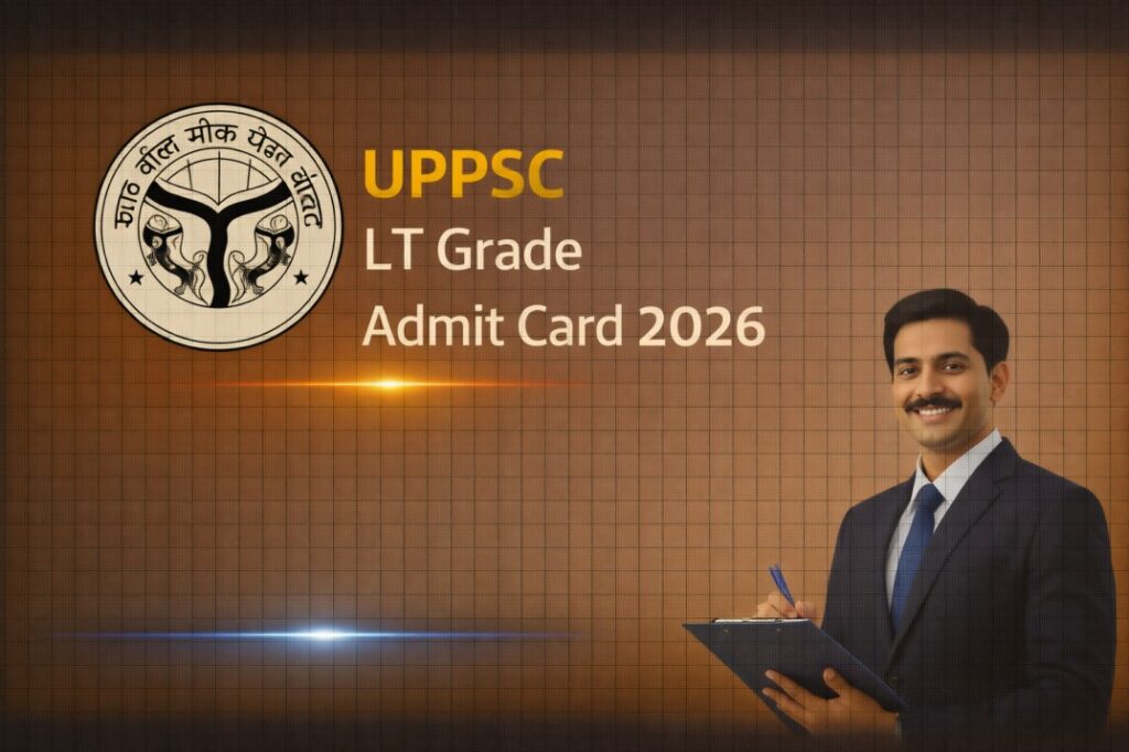 UPPSC LT Grade Admit Card 2026 – Download Computer Teacher Hall Ticket