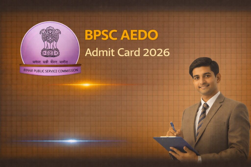BPSC AEDO Admit Card 2026 – Download Hall Ticket Online