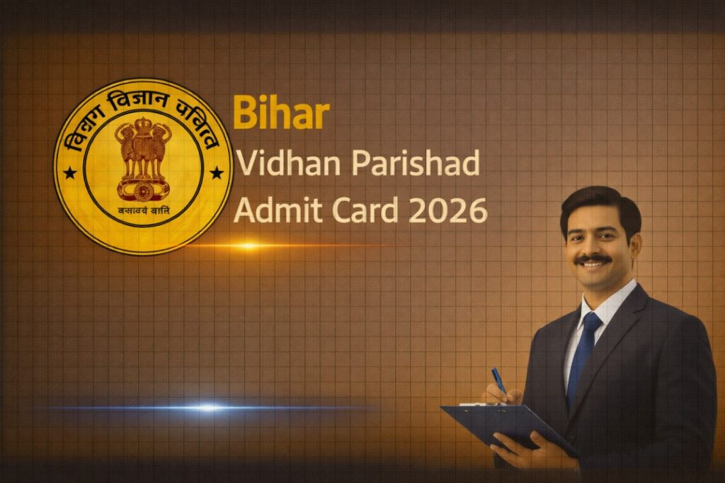 Bihar Vidhan Parishad Admit Card 2026 – PA, DEO, LDC, Steno Download Link