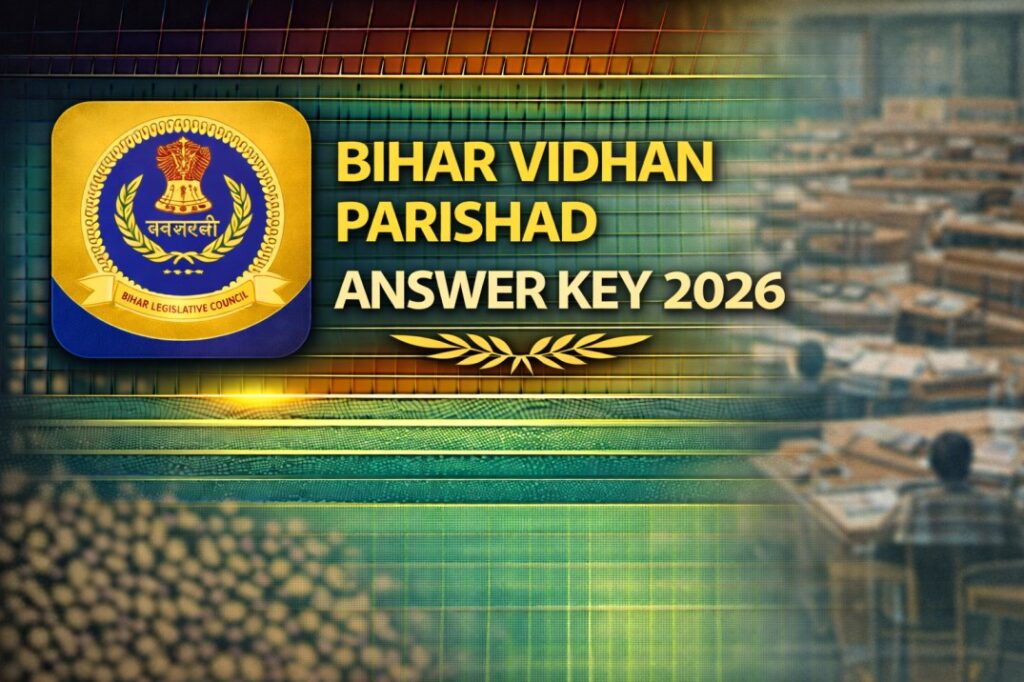 Bihar Vidhan Parishad Answer Key 2026 – PA, DEO, LDC & Steno PDF