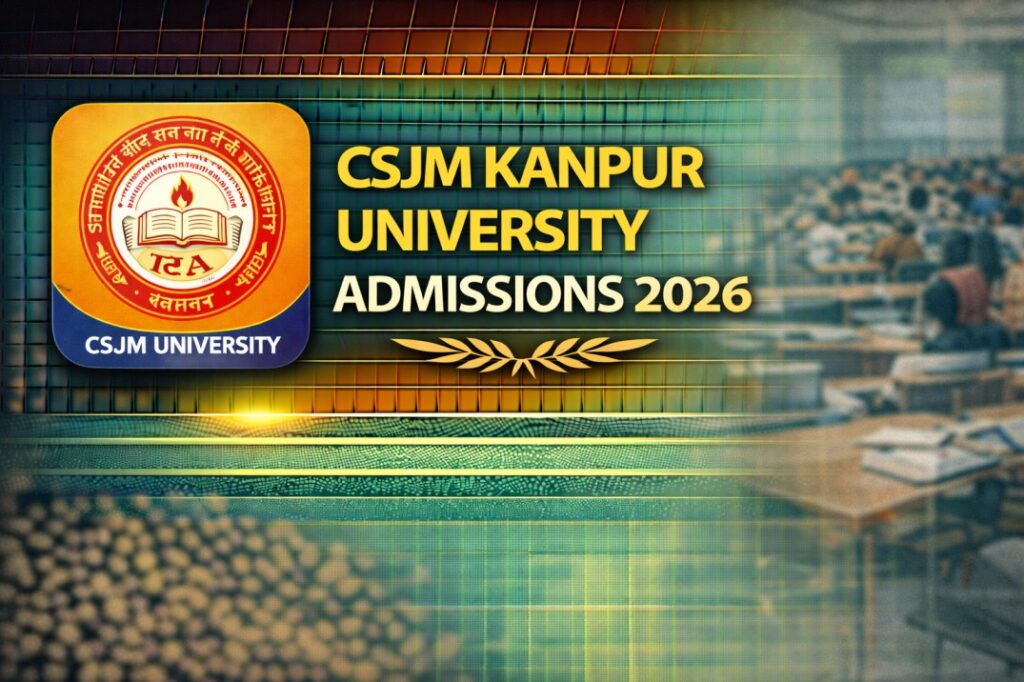 CSJM Kanpur University Admissions 2026 – Apply Online UG, PG, Diploma Courses