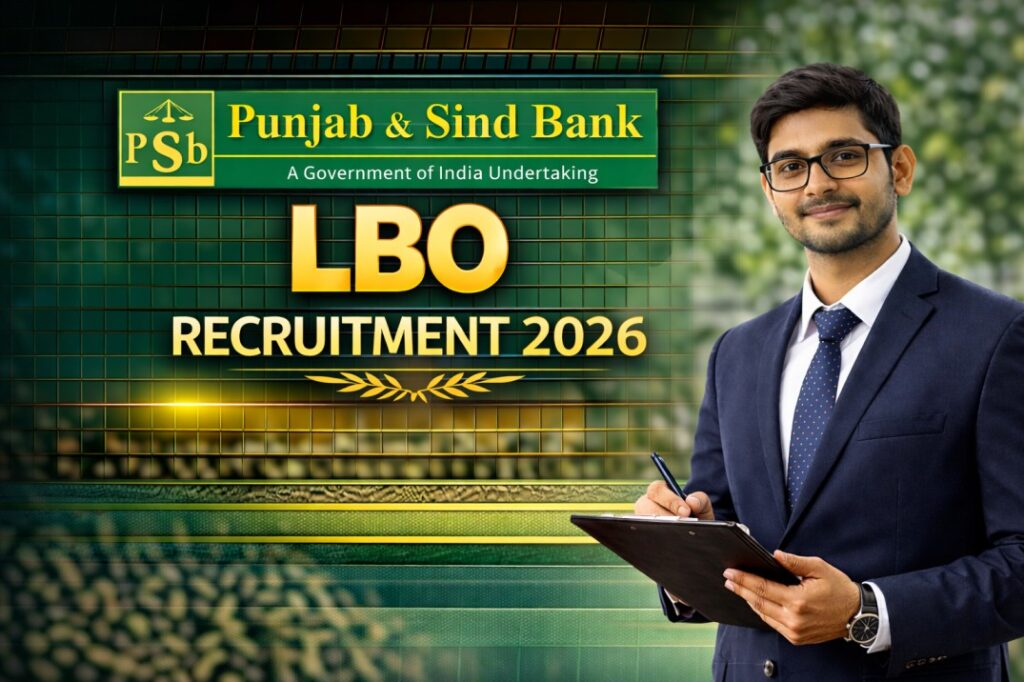 Punjab and Sind Bank LBO Recruitment 2026 – Apply Online for 1000 Posts