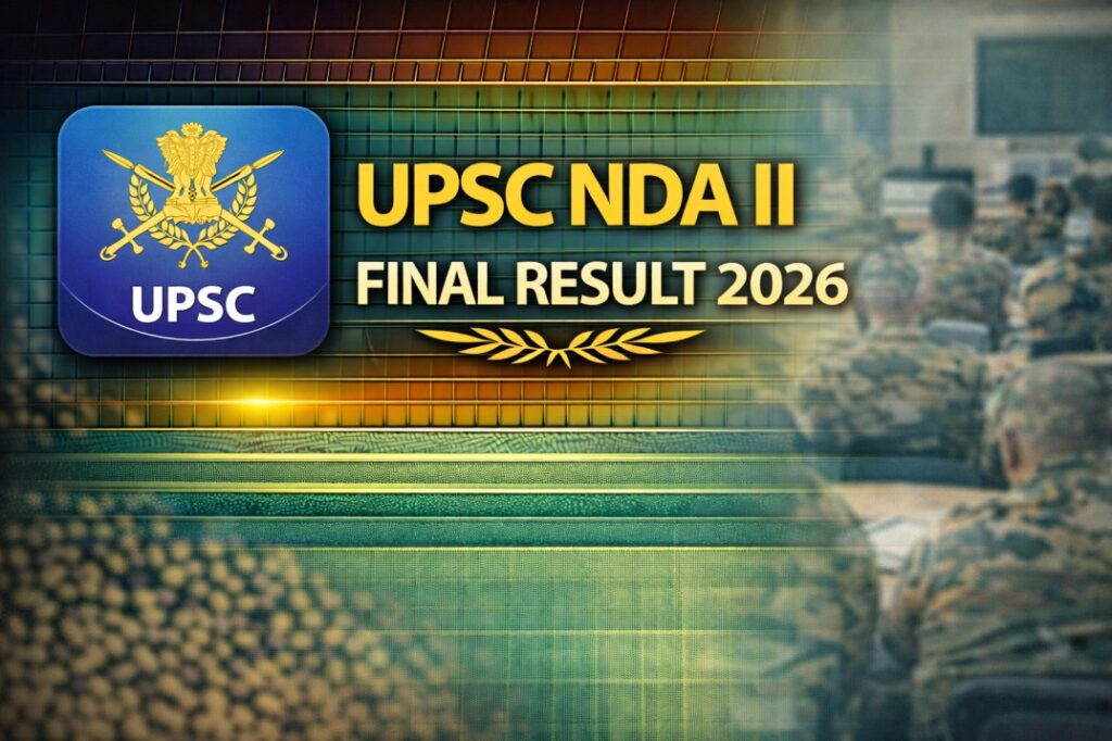 UPSC NDA II Final Result 2026 Expected Date & Cut Off