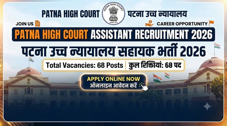 Patna High Court Assistant Recruitment 2026 Banner Image