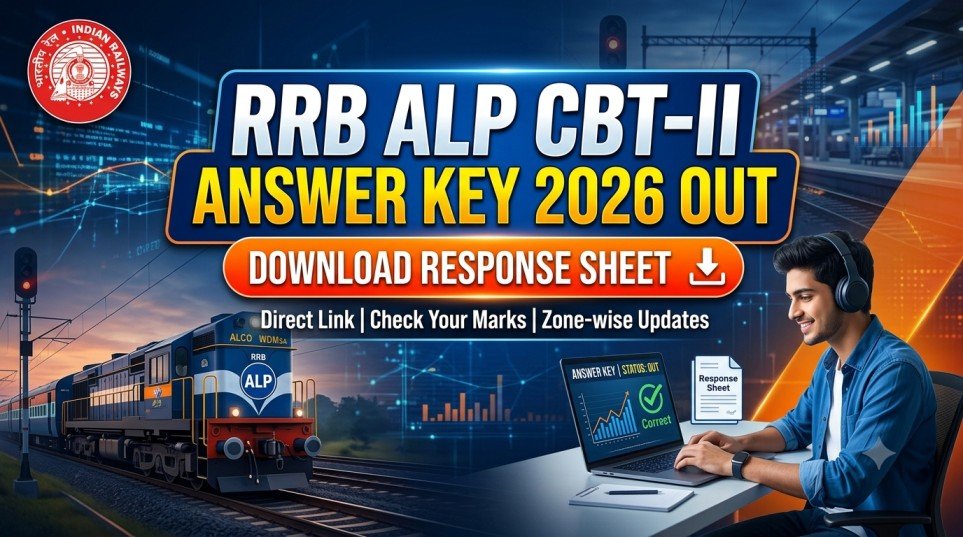 RRB ALP CBT-II Answer Key 2026 Notification Banner